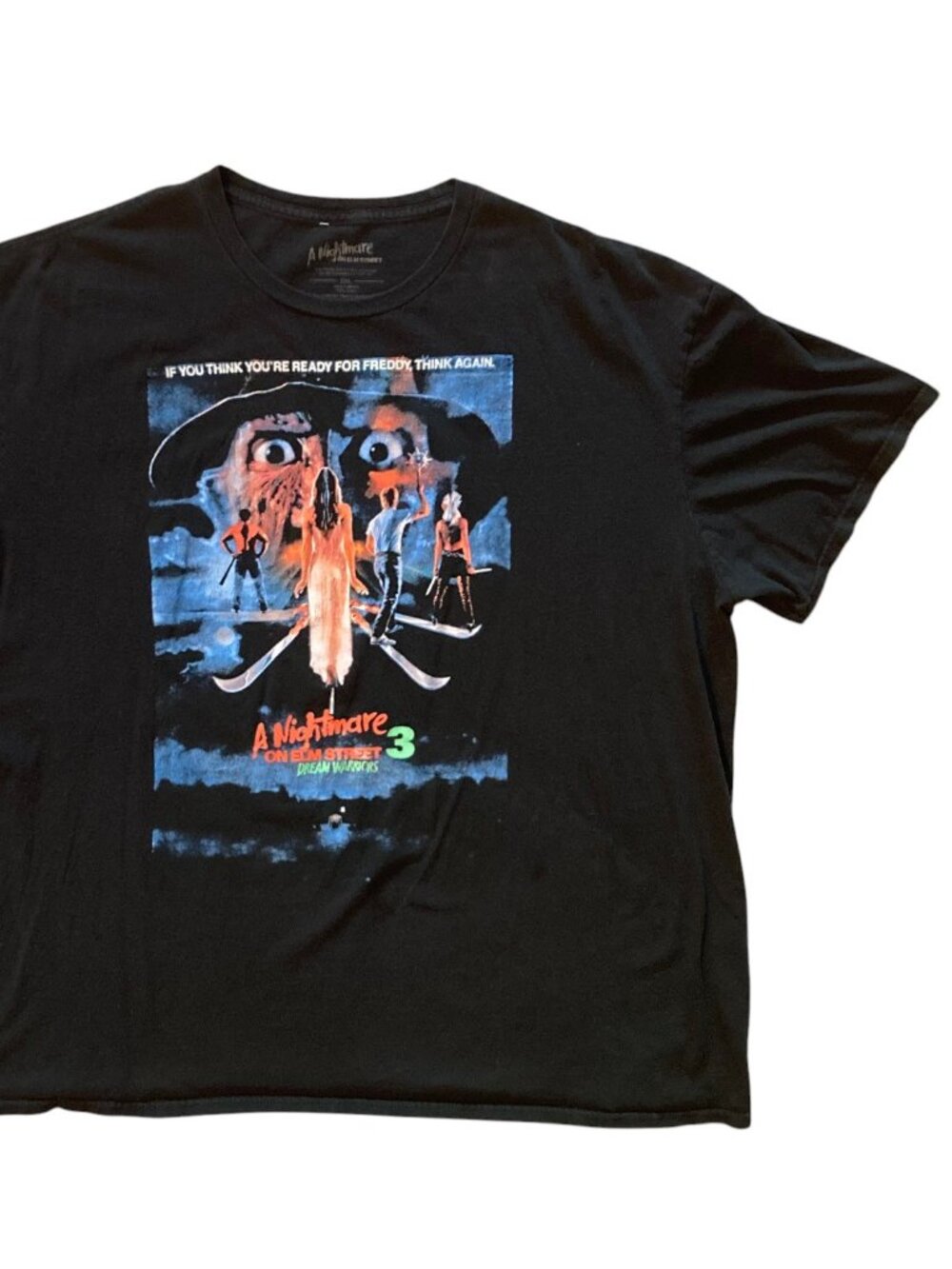 Men's A NIGHTMARE ON ELM STREET 3 Dream Warriors Graphic T-Shirt Size 3XL